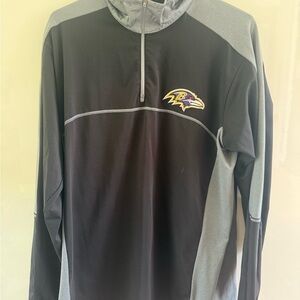 Antigua Black and Gray Lightweight Shirt Jacket